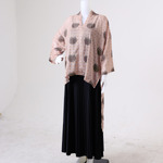 SEKAR BEKSA ASYMMETRIC BLOUSE | KREM