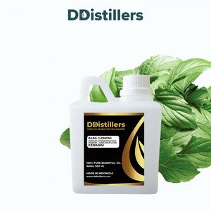 Basil (Lemon) / Kemangi Essential Oil Pure 100%, 500ML-1L HDPE/SS