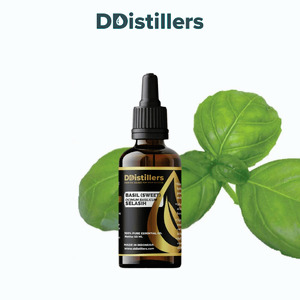 Basil (Sweet) / Selasih Essential Oil Pure 100%, 50-100ML GS
