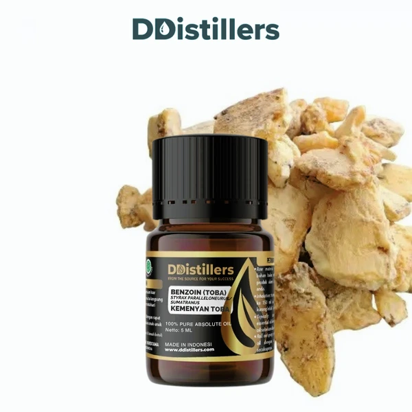 Benzoin (Toba) / Kemenyan Toba Absolute Oil Pure 100%, 2-10ML GS