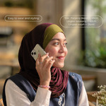 Bergo Bandana Tencel Two Tone