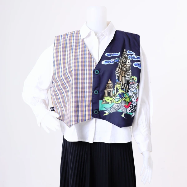 SINTA HANOMAN - VEST CROP TOP