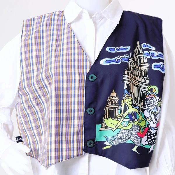 SINTA HANOMAN - VEST CROP TOP