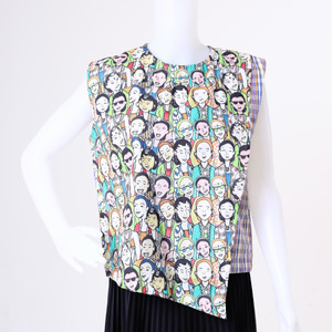 PEREMPUAN BERKABAYA - ASYMMETRIC SLEEVELESS