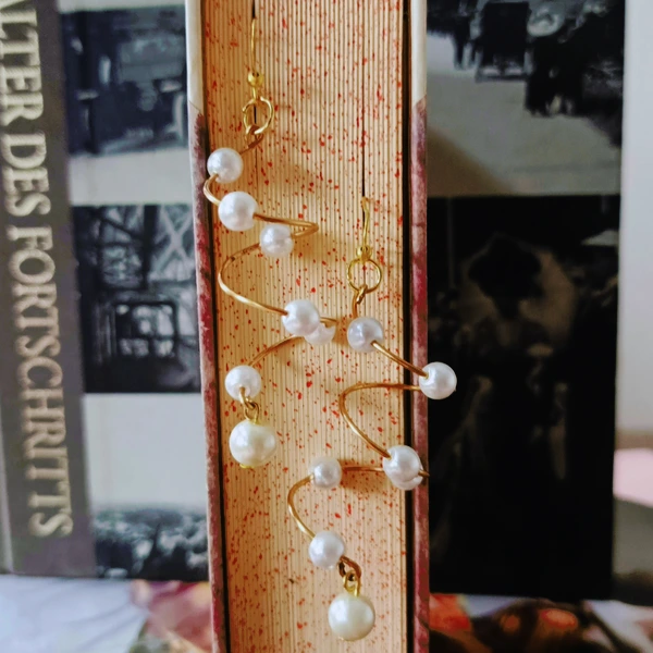 Anting Ulir Gold Mutiara