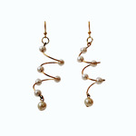 Anting Ulir Gold Mutiara