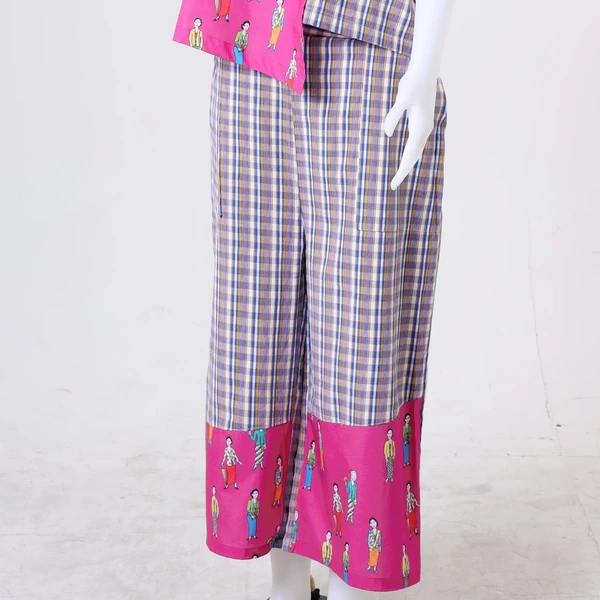 KENYA - ASYMMETRIC PANEL CULOTTE