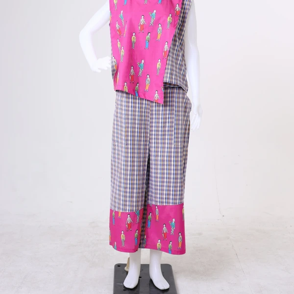KENYA - ASYMMETRIC PANEL CULOTTE