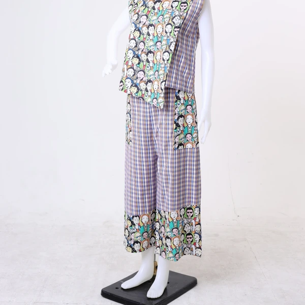 PEREMPUAN BERKEBAYA - ASYMMETRIC PANEL CULOTTE