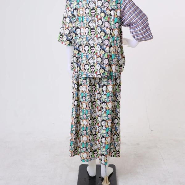PEREMPUAN BERKEBAYA - A LINE SKIRT WITH PANEL