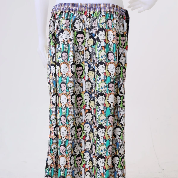 PEREMPUAN BERKEBAYA - A LINE SKIRT WITH PANEL