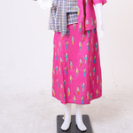 KENYA - A LINE SKIRT WITH PANEL