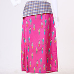 KENYA - A LINE SKIRT WITH PANEL