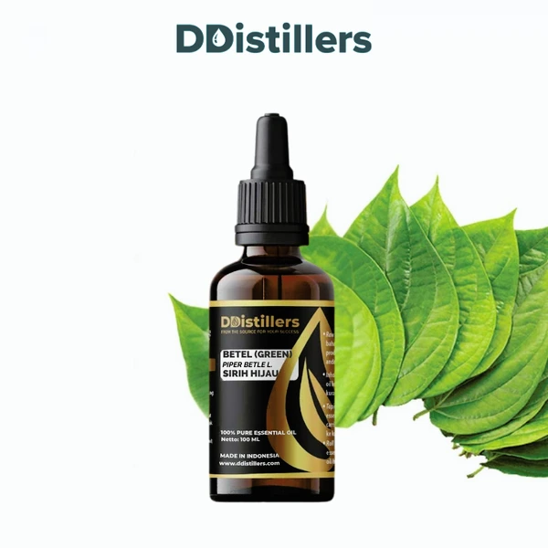 Betel (Green) / Sirih Hijau Essential Oil Pure 100%, 50-100ML GS