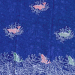 Bahan Batik Motif Wisata bahari dan trumbu