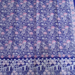 Bahan Batik Motif Wisata Bahari dan Bendungan Pamarayan