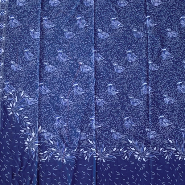 Bahan Batik Motif Burung Paok dan Padi