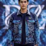 Jaket Sasirangan Full Motif atau Kombinasi
