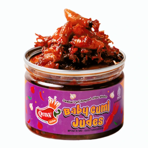 Sambal Baby Cumi Judes 150g by Quinn Kitchen