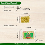 Mi Kering cap Beruang Panda isi 27 keping - 1 pack 500 gram
