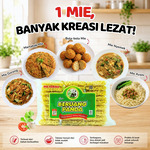 Mi Kering cap Beruang Panda isi 27 keping - 1 pack 500 gram
