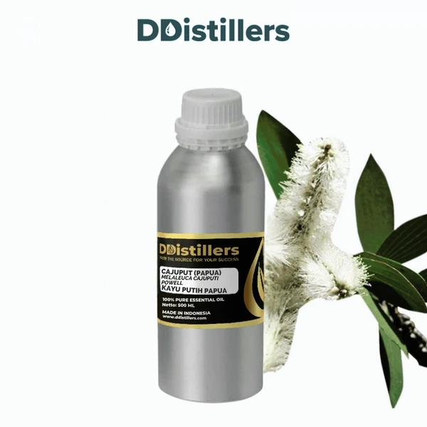 Cajuput (Papua) / Kayu Putih (Papua) Essential Oil Pure 100%, 500ML-1L HDPE/SS