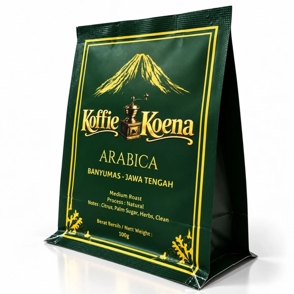 Koffie Koena Kopi Bubuk Arabika Banyumas 100 gram