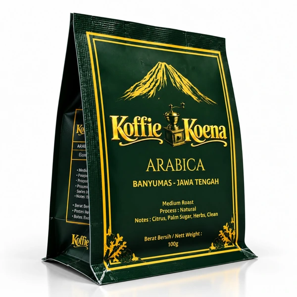 Koffie Koena Kopi Bubuk Arabika Banyumas 100 gram