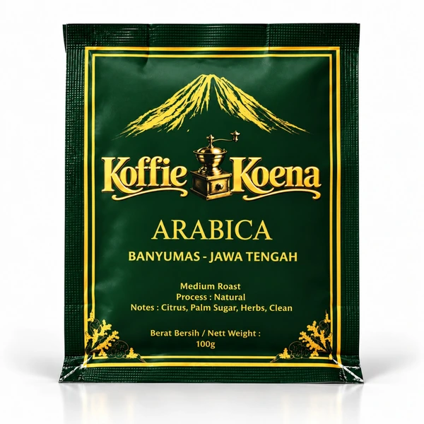 Koffie Koena Kopi Bubuk Arabika Banyumas 100 gram