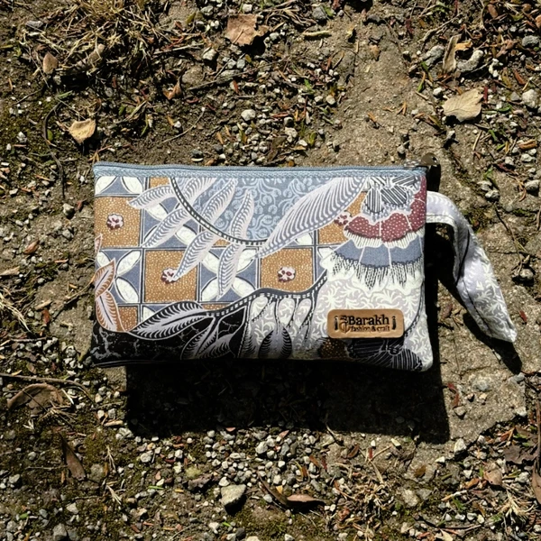 Recycled batik pouch By IBARAKH CRAT