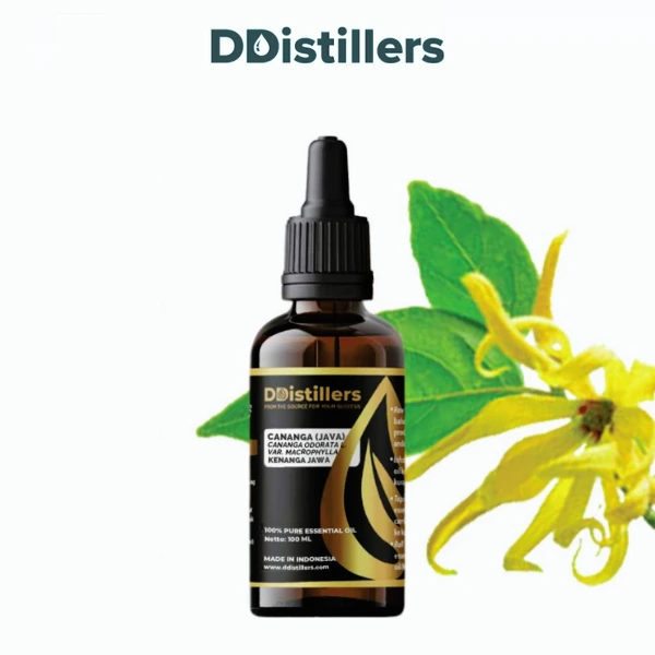 Cananga (Java) / Kenanga Jawa Essential Oil Pure 100%, 50-100ML GS