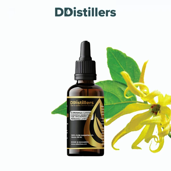 Cananga (Java) / Kenanga Jawa Essential Oil Pure 100%, 50-100ML GS