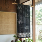 Batik cap colet motif  pakis sisik