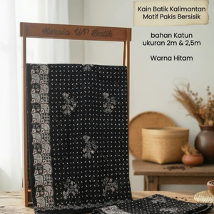 Batik cap colet motif  pakis sisik