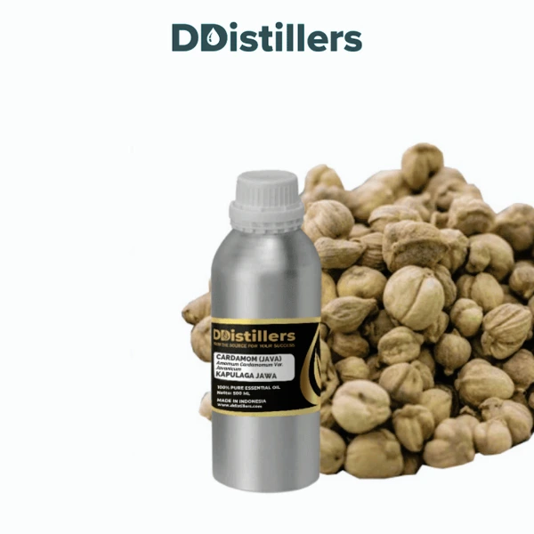 Cardamom (Java) / Kapulaga Essential Oil Pure 100%, 500ML-1L HDPE/SS