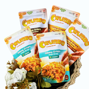 CRUMBO Udang Crispy 50 g – Camilan Udang Renyah Khas Kalimantan