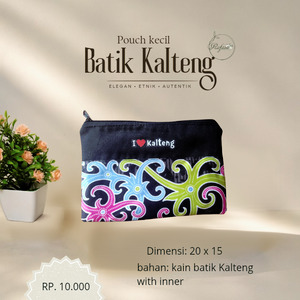 Pouch batik kalteng