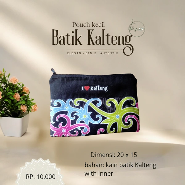 Pouch batik kalteng