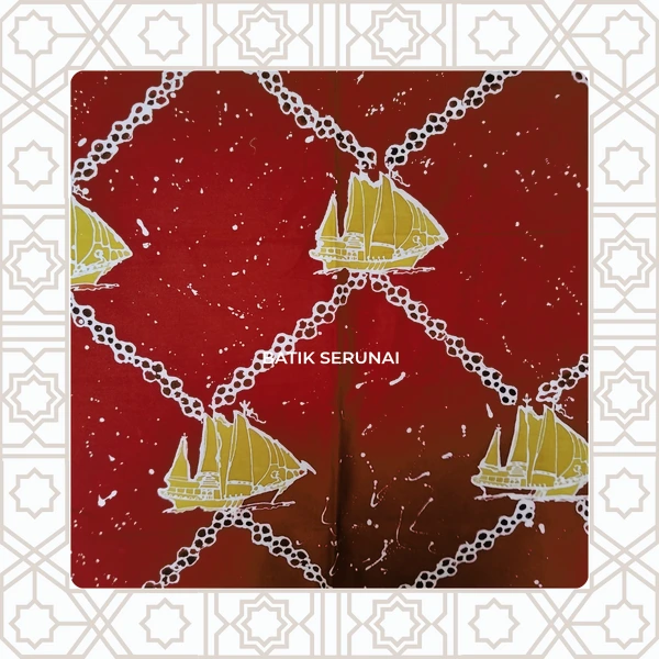 Batik motif kapal lancang kuning