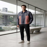 Jaket Denim Wastra Toraja