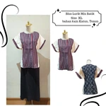 Blus bermuda mix batik