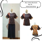 Blus bermuda mix batik