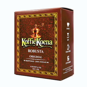 Koffie Koena Kopi Bubuk Sachet Tanpa Gula