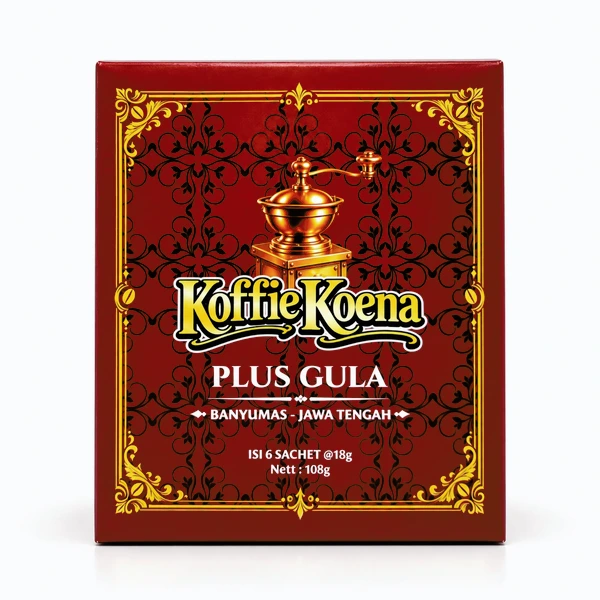 Koffie Koena Kopi Bubuk Sachet Plus Gula