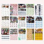 Kalender Dinding Satuan Custom Foto dan Desain Pilihan – 31 × 47 cm