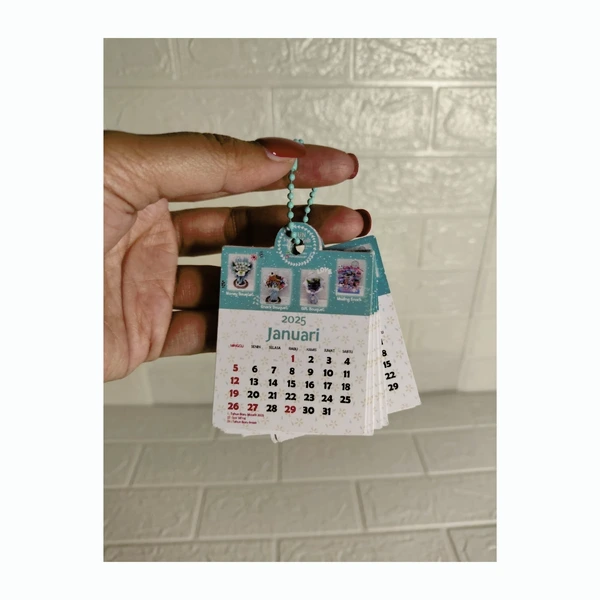 Kalender Mini Custom Foto/Tema