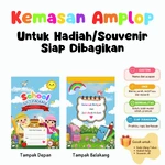 Stiker Nama Custom - Back To School 3 Ukuran