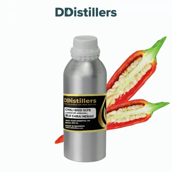 Chili Seed / Biji Cabe Essential Oil Pure 100%, 500ML-1L HDPE/SS