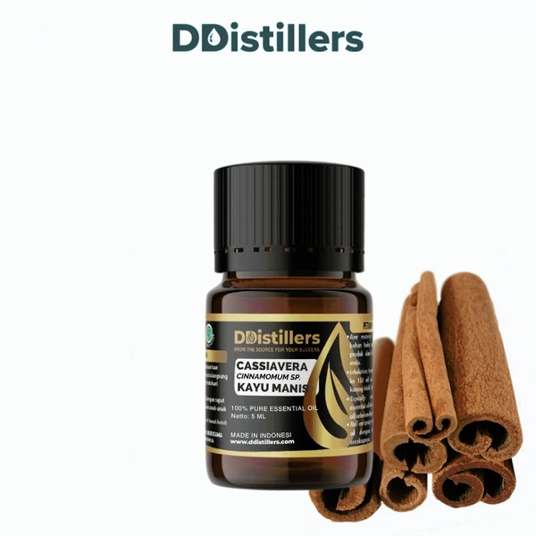 Cassia / Kayu Manis Tiongkok / Indonesia Essential Oil Pure 100%, 2-10ML GS