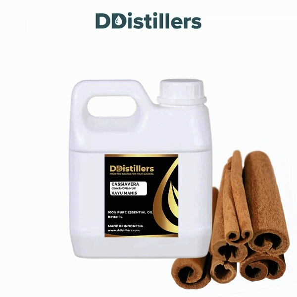 Cassia / Kayu Manis Tiongkok / Indonesia Essential Oil Pure 100%, 500ML-1L HDPE/SS